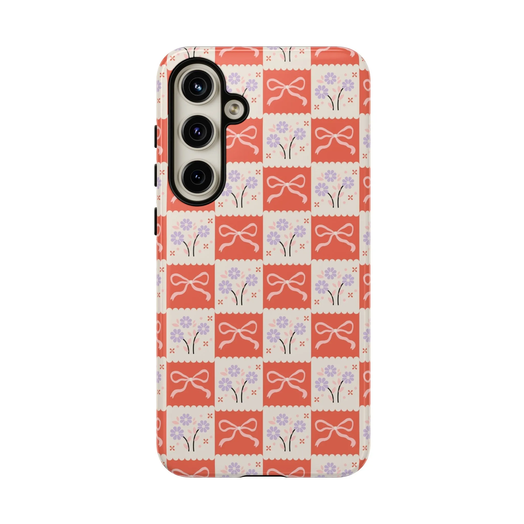 Checkered Charm | Red Checkered Case