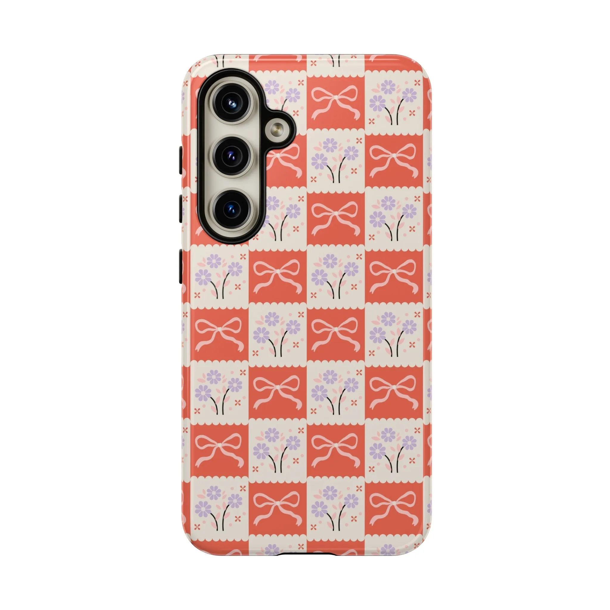 Checkered Charm | Red Checkered Case