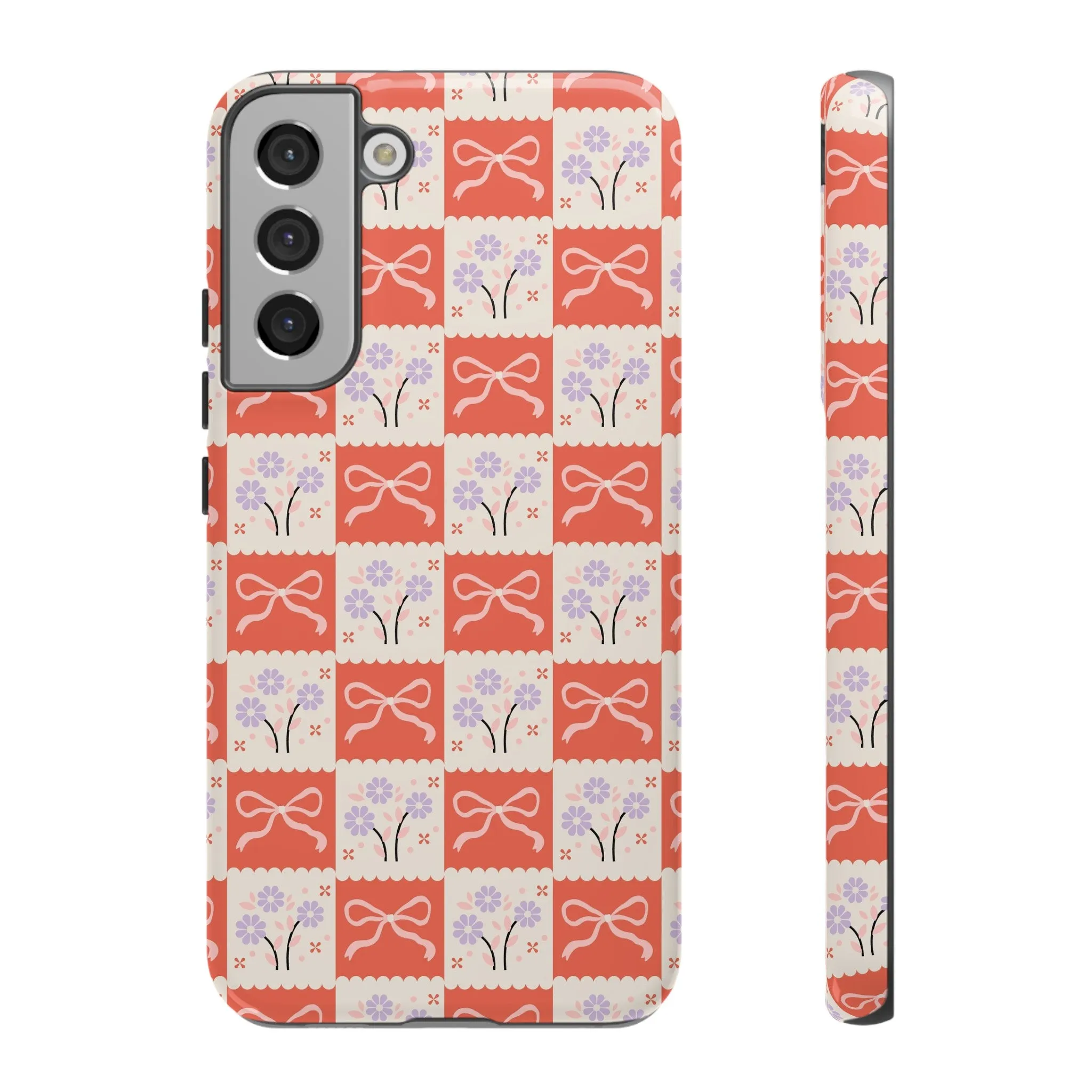 Checkered Charm | Red Checkered Case