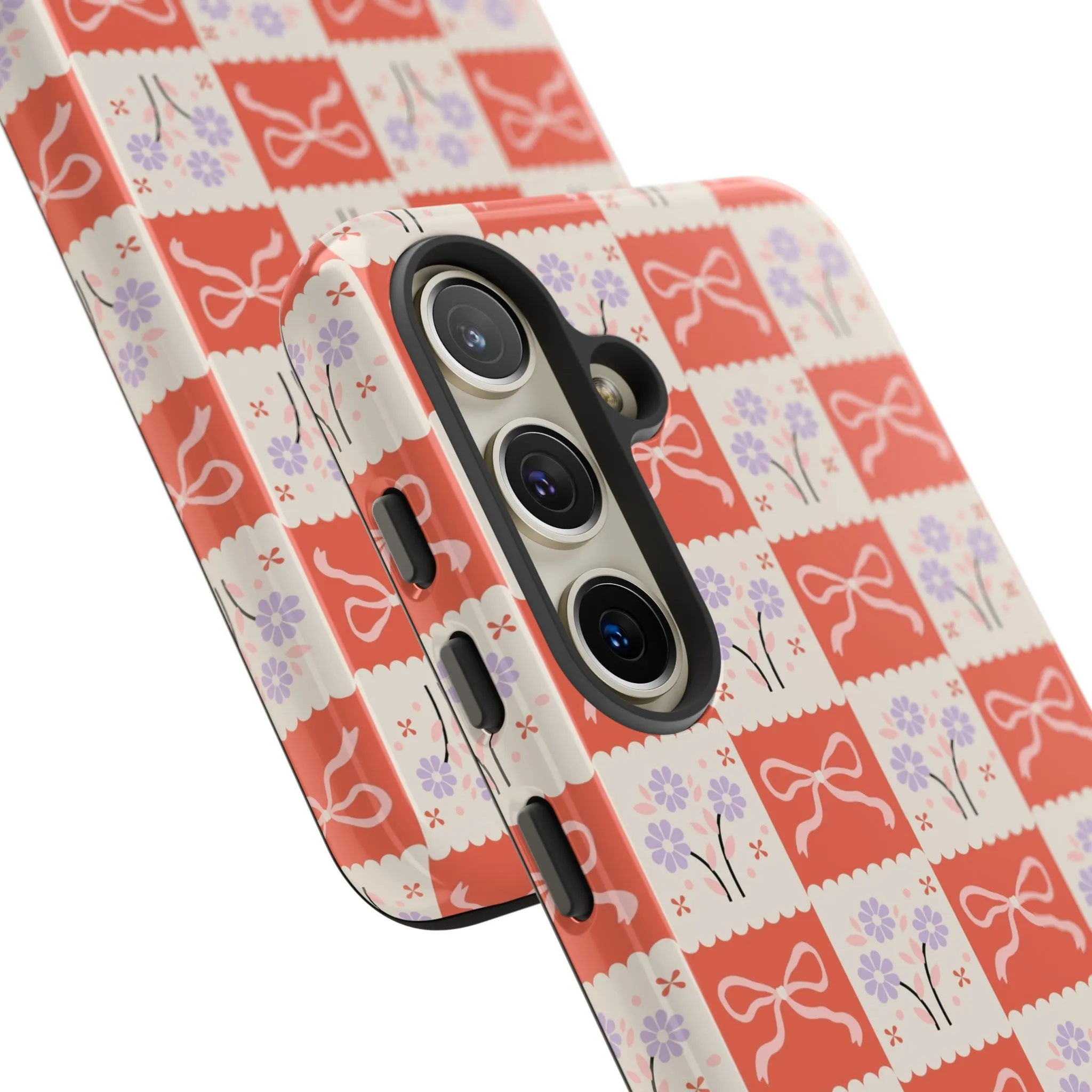 Checkered Charm | Red Checkered Case