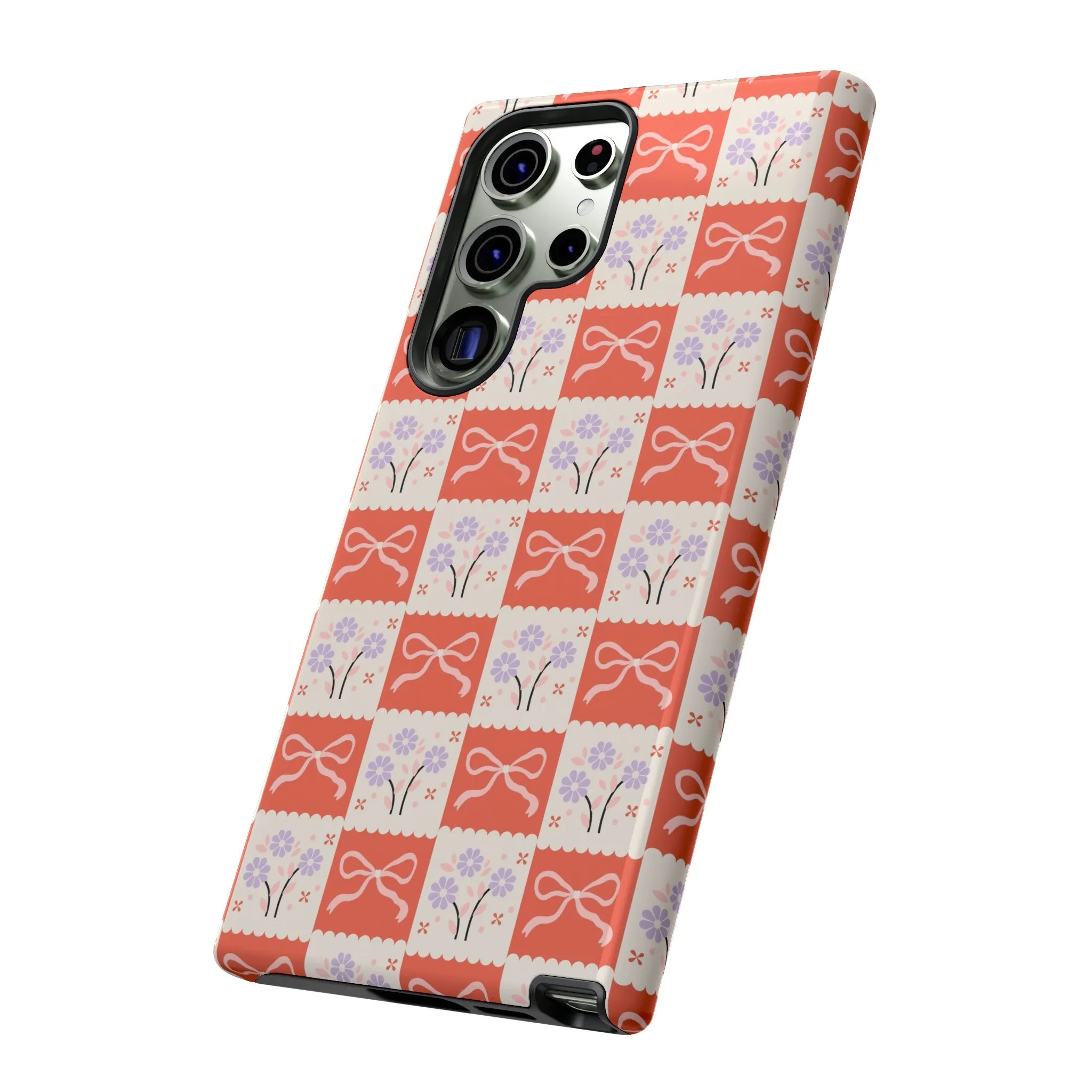 Checkered Charm | Red Checkered Case