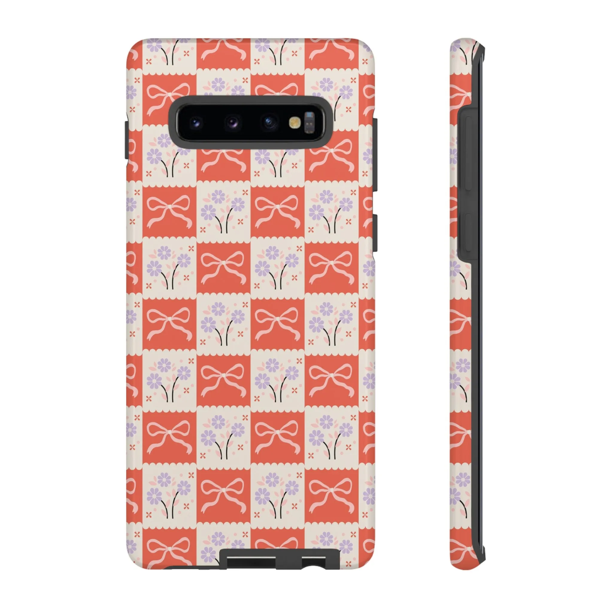 Checkered Charm | Red Checkered Case