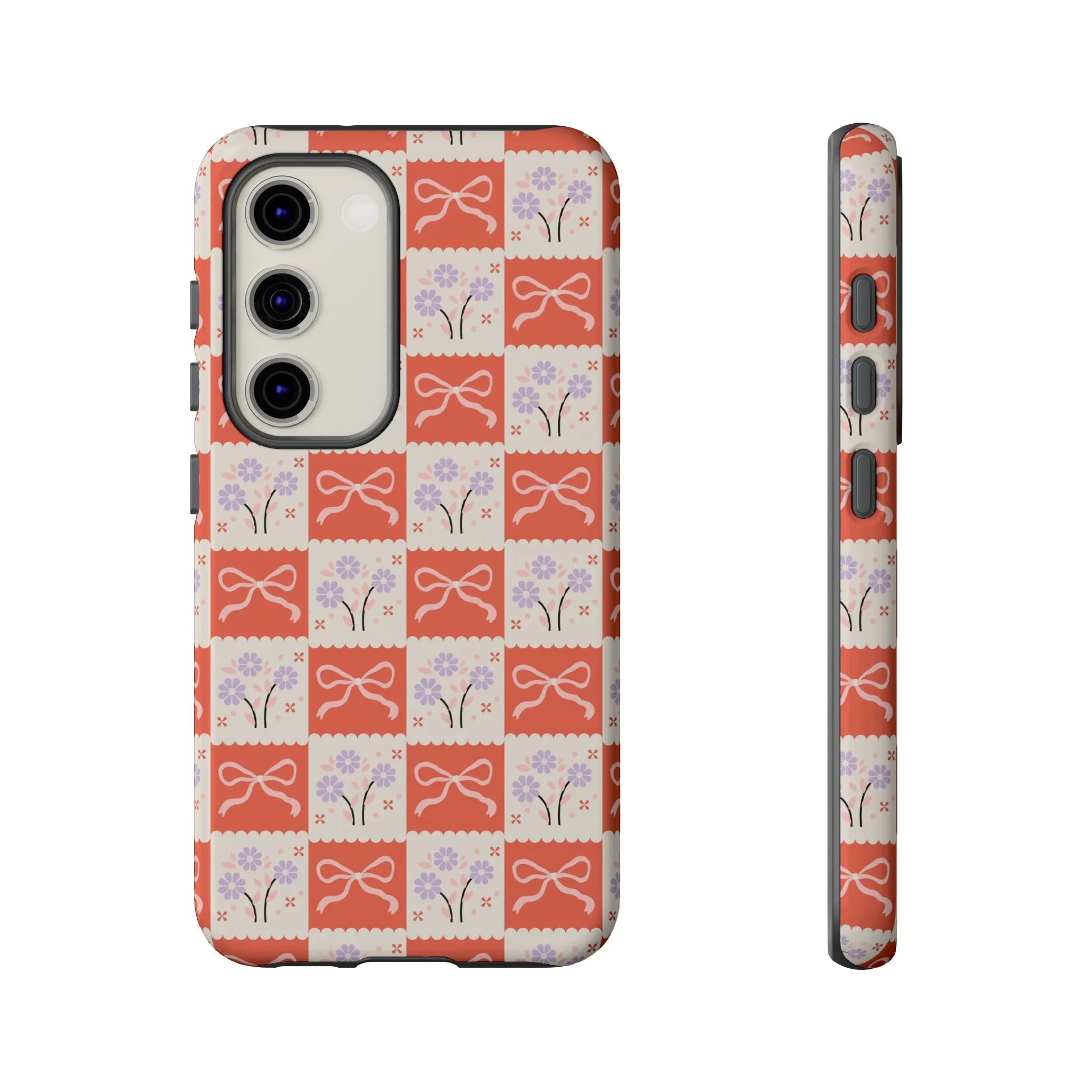 Checkered Charm | Red Checkered Case