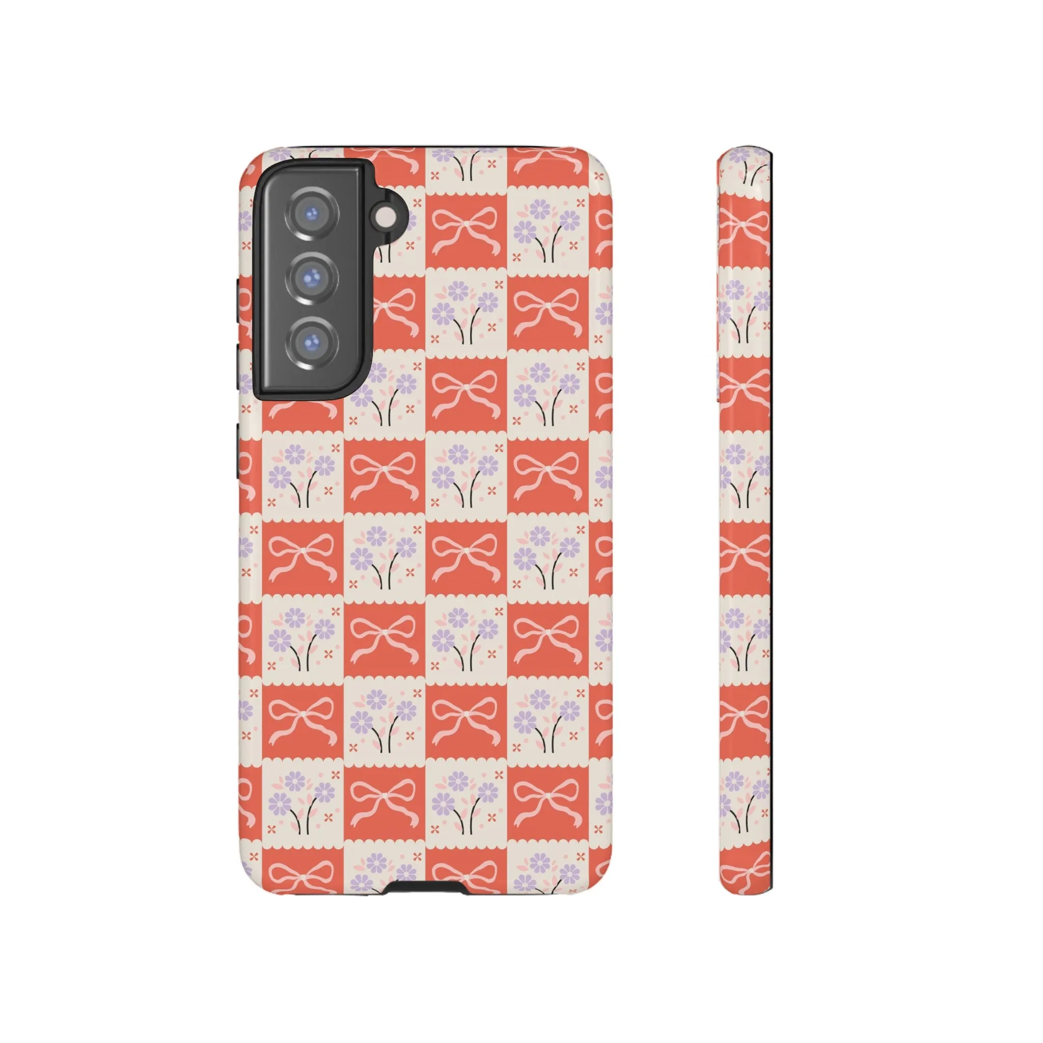 Checkered Charm | Red Checkered Case