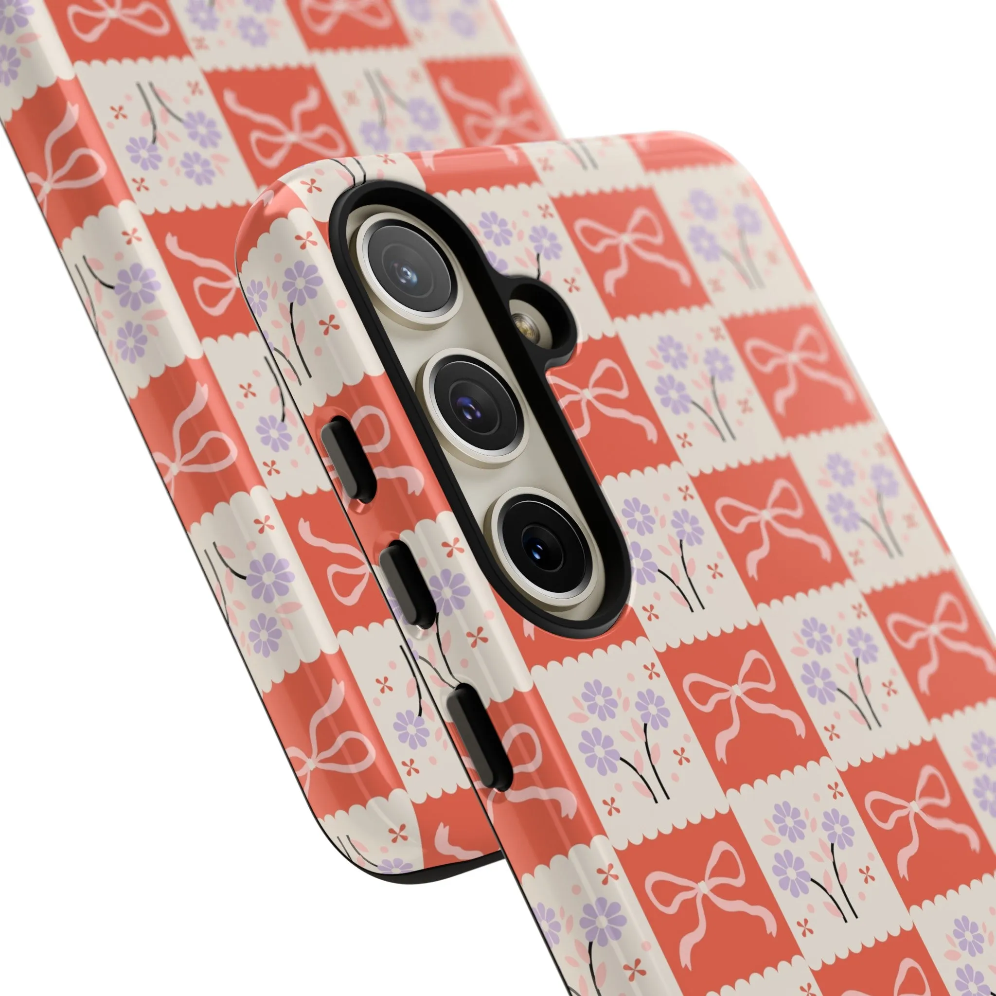 Checkered Charm | Red Checkered Case