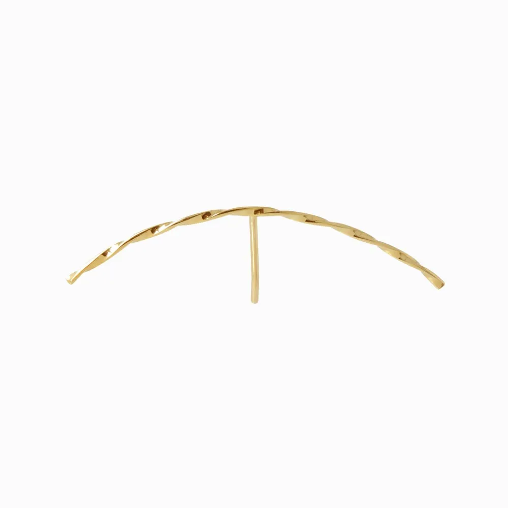 Chic Twisted Line Arch Hair Hook