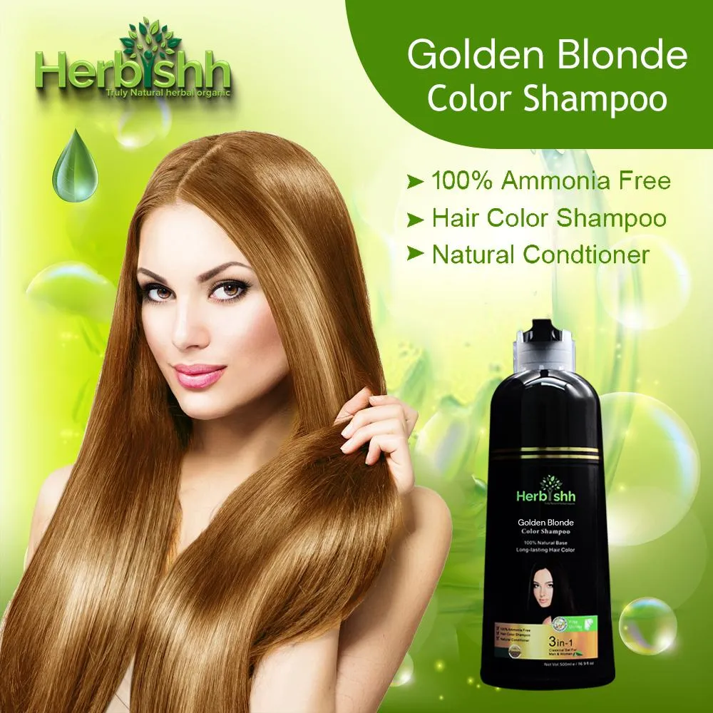 (Choose Gold or Blonde Shades) 2 pcs Color Shampoo   Free 1 pc Argan Hair Mask