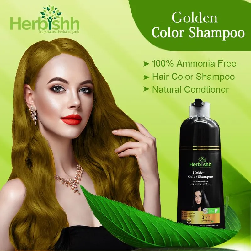 (Choose Gold or Blonde Shades) 2 pcs Color Shampoo   Free 1 pc Argan Hair Mask