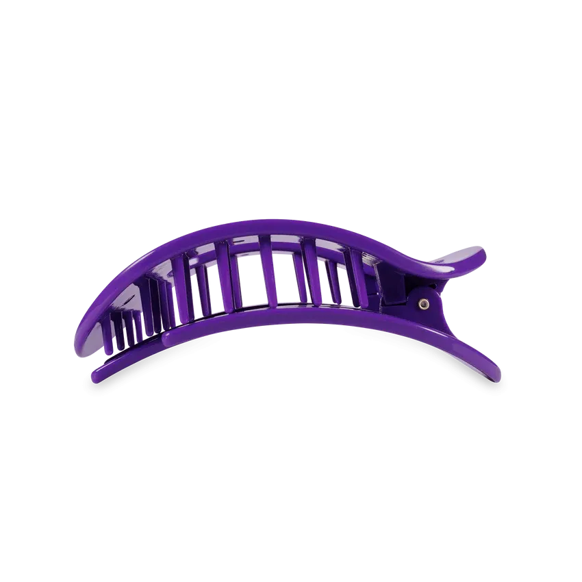 Clemson University Flat Round Hair Clip