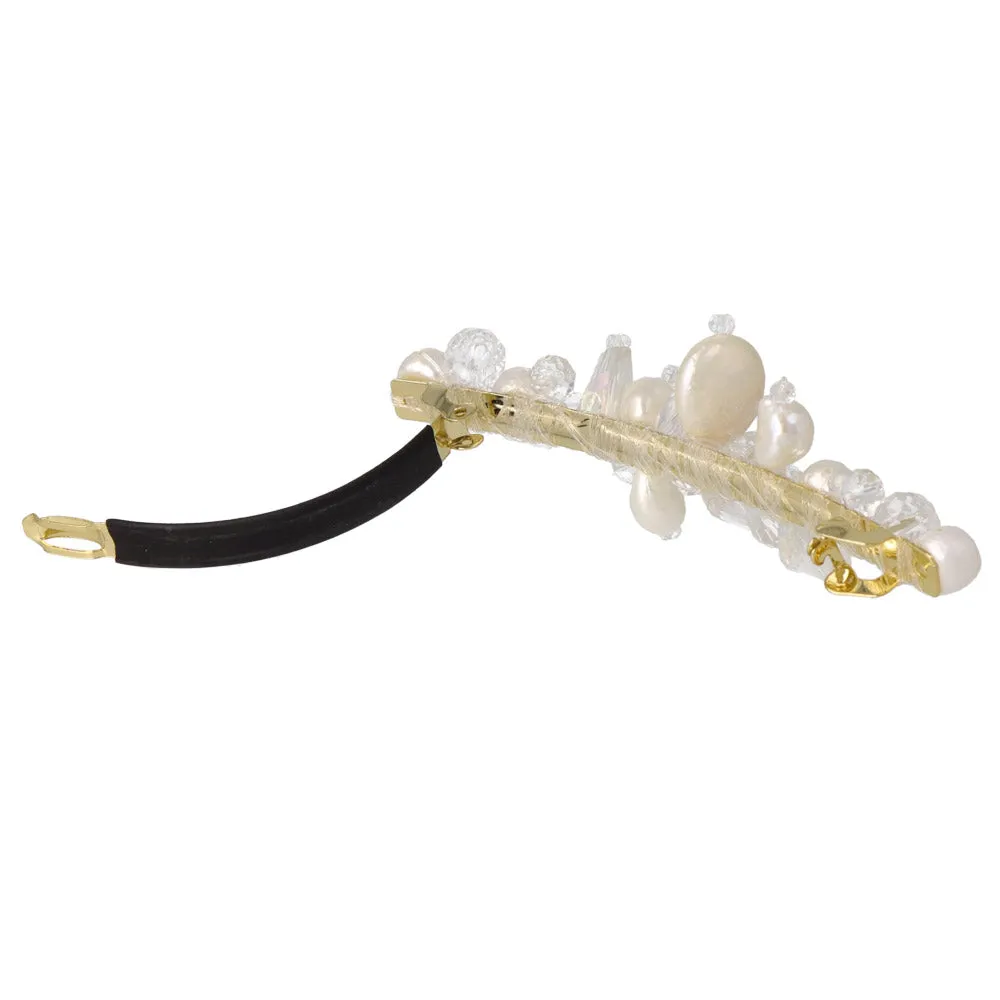 Cluster Bead Non-Slip Hair Barrette