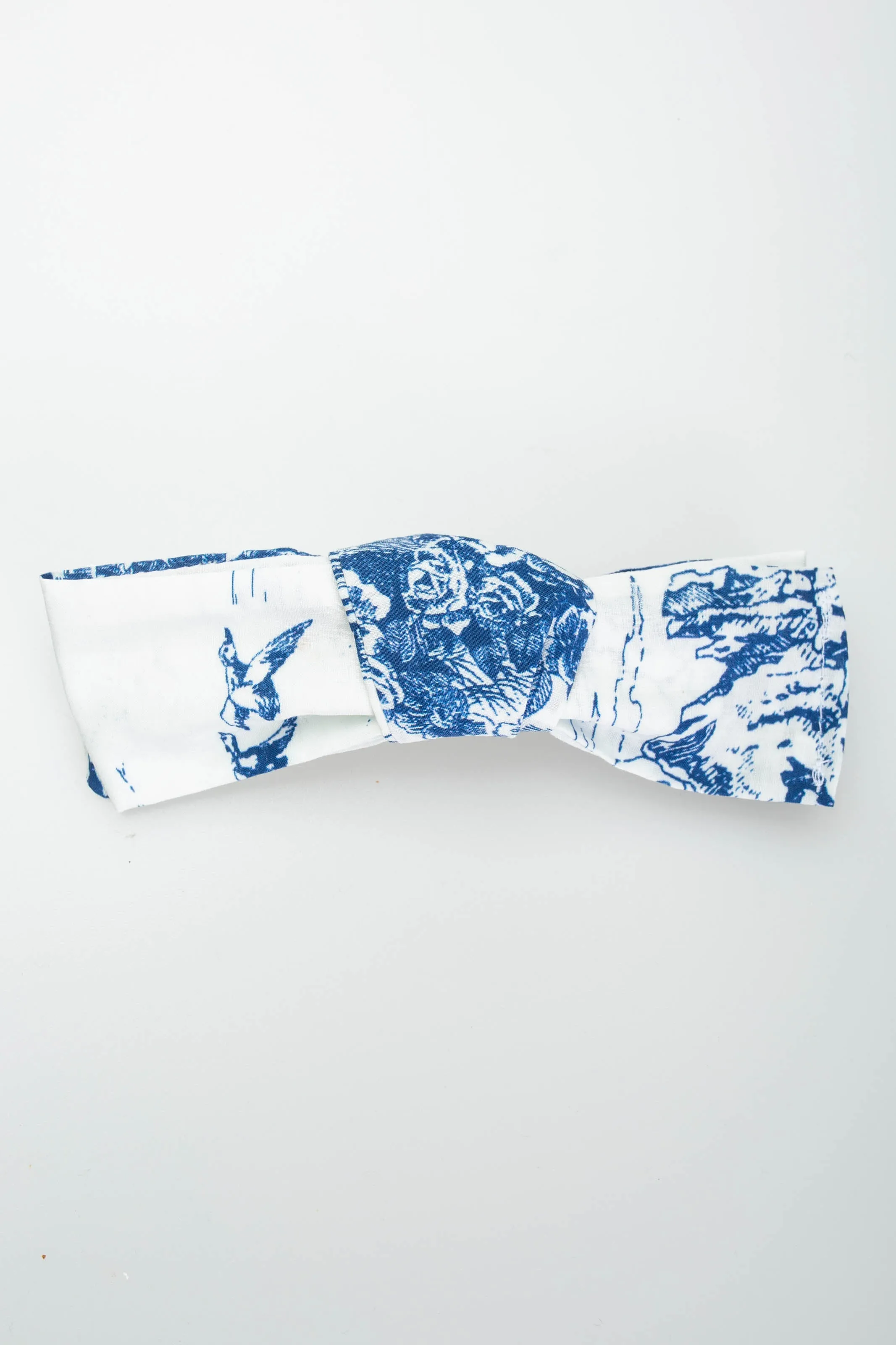 Colette Toile Bow Barrette