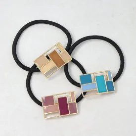 Colorful Geometric Hair Tie