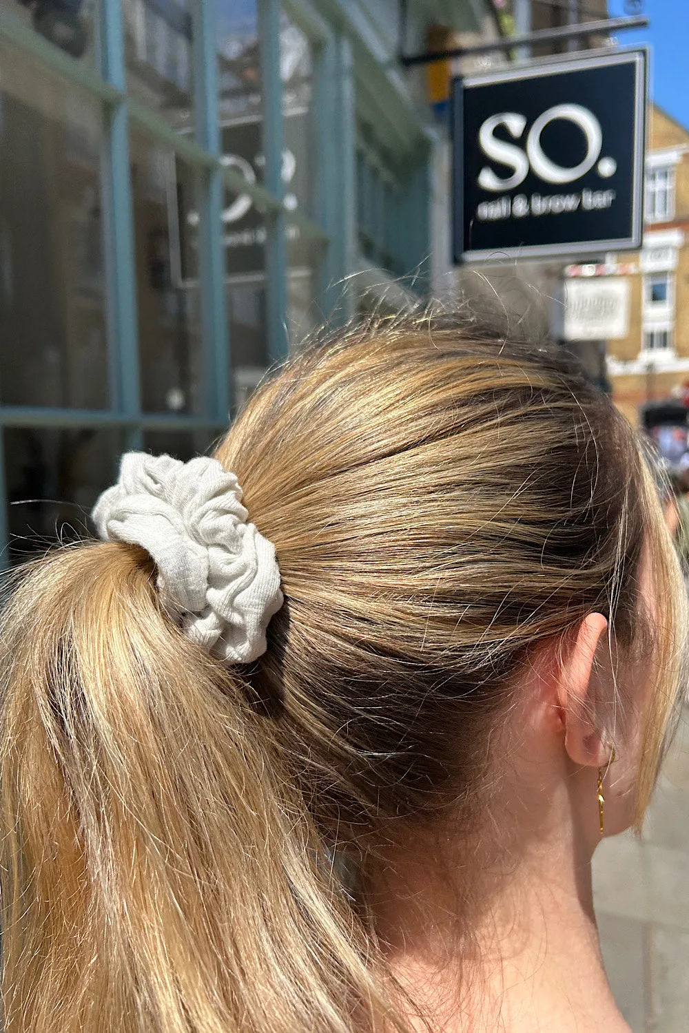 Cotton Scrunchie