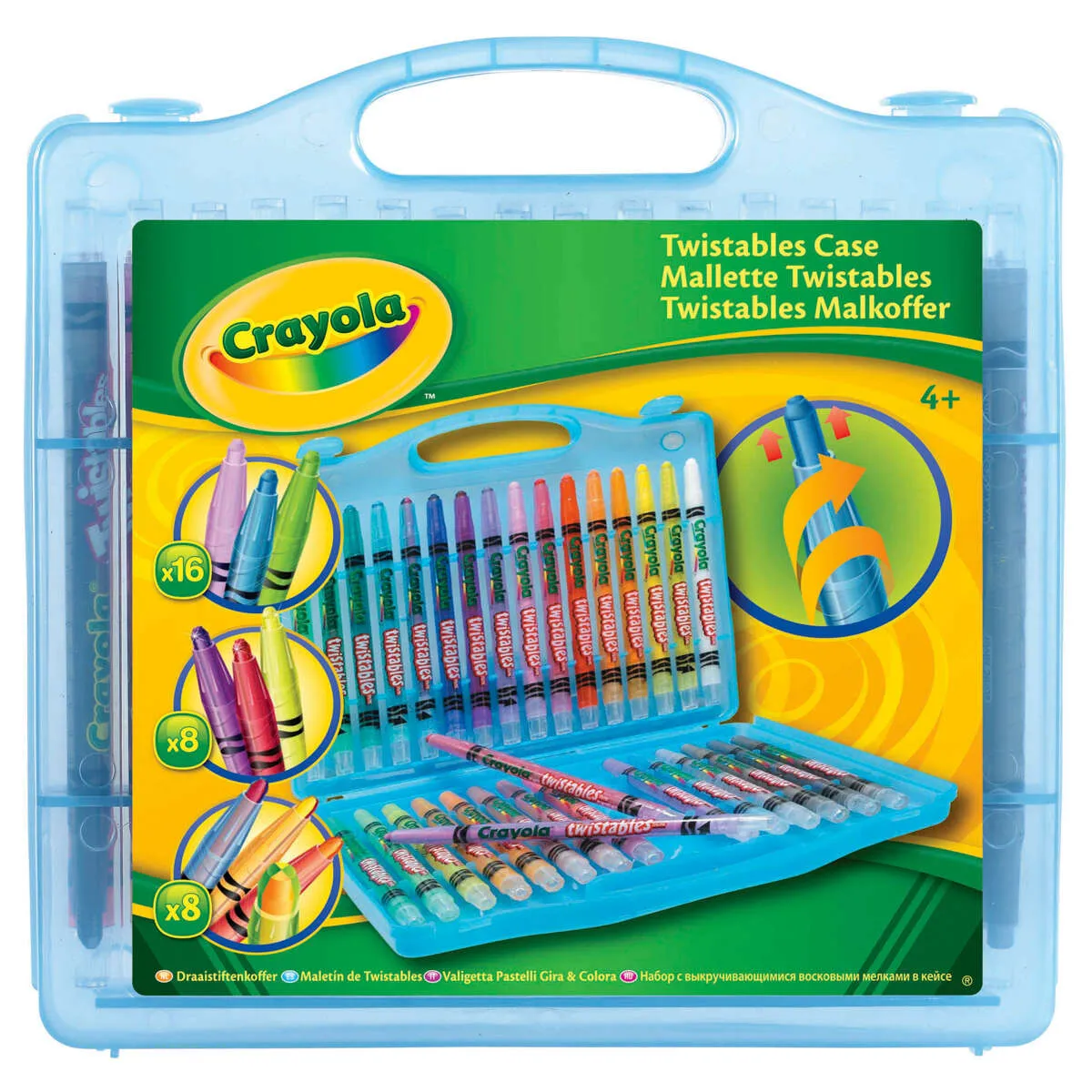 Crayola 32 Twistables Crayons Case