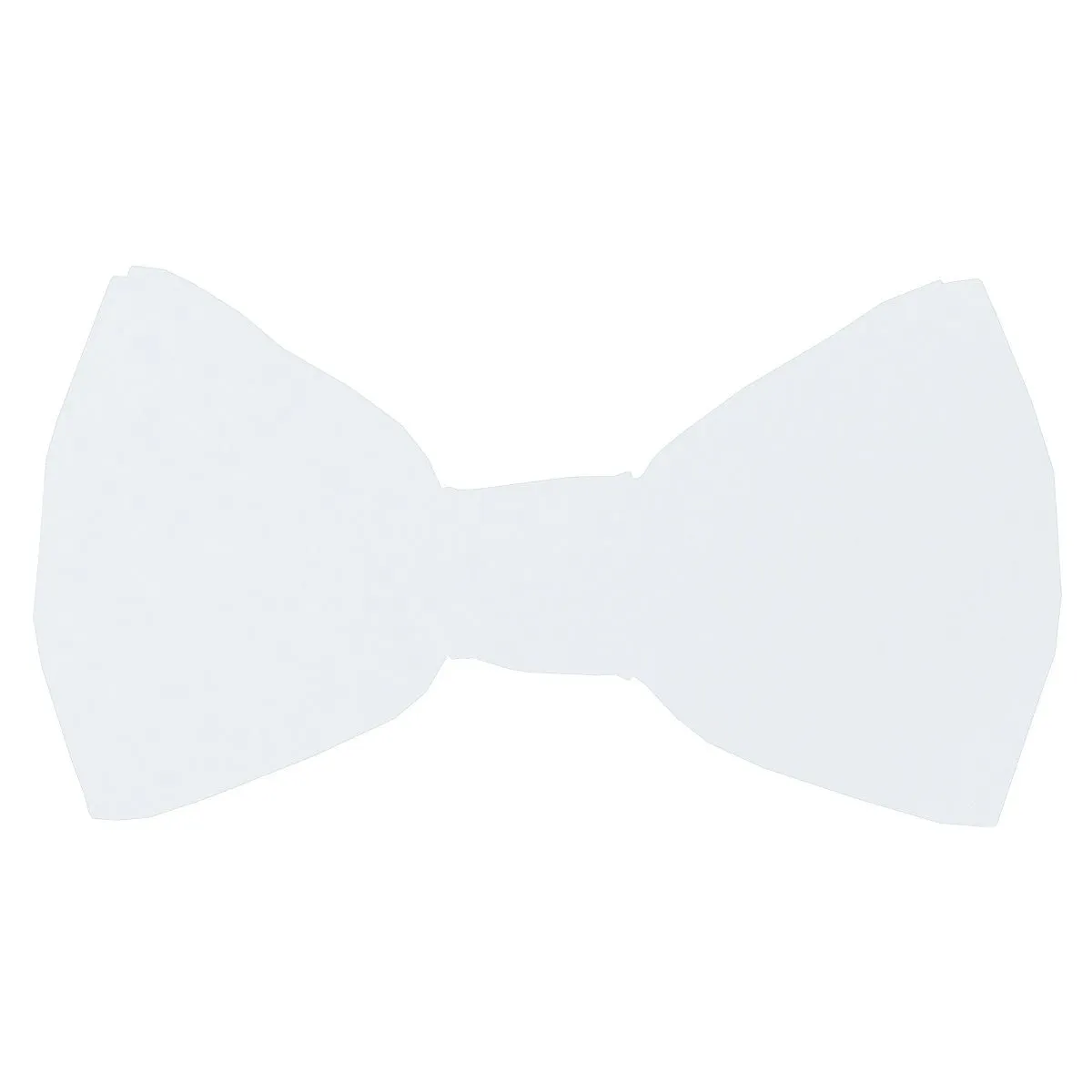 Crisp White Boys Bow Ties