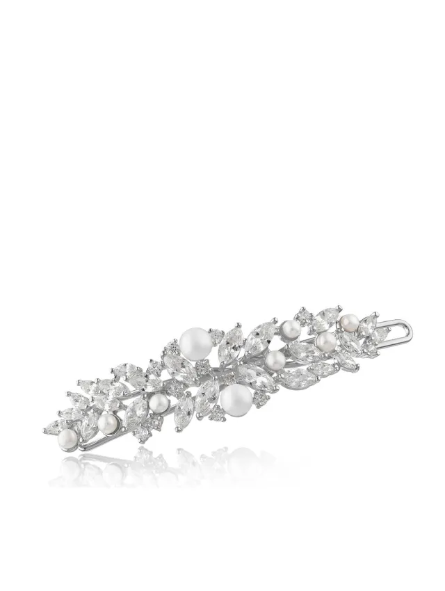 CZ Cluster Hair Pin