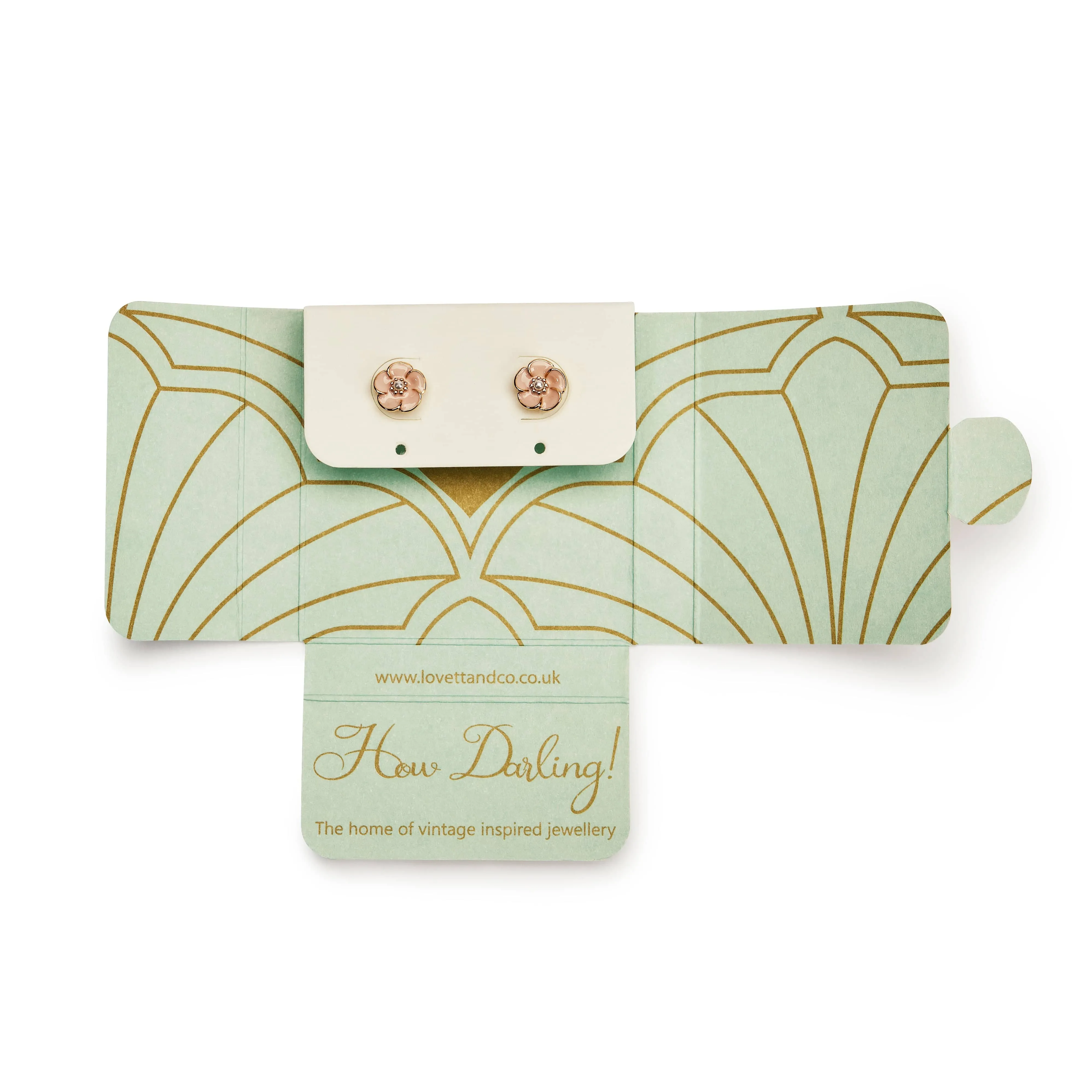 Deco Fan Hair Slides