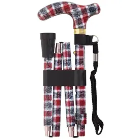 Deluxe Folding Patterned Walking Canes