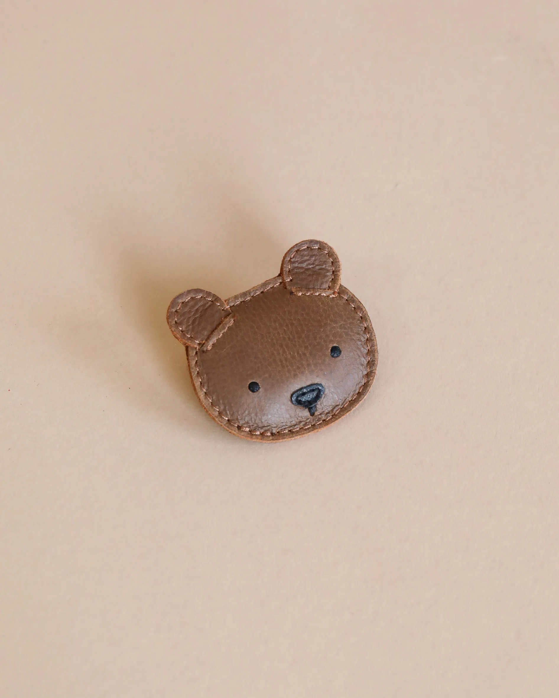 Donsje Leather Hair Tie - Bear