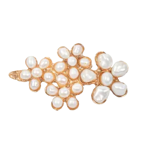 Esmee Hair Clip Gold Pearl