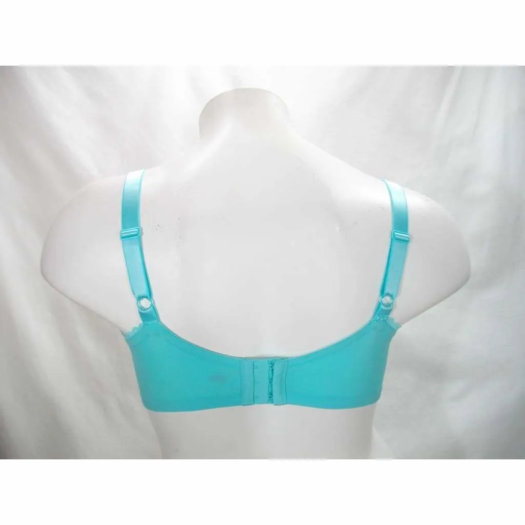 Felina 110789 Marielle Lace Full Busted Underwire Bra 38DDD Aruba Blue