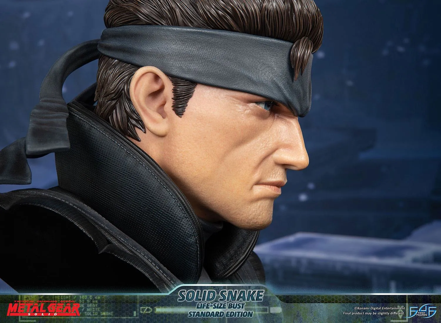 First 4 Figures Metal Gear Solid Solid Snake Life-Size Bust