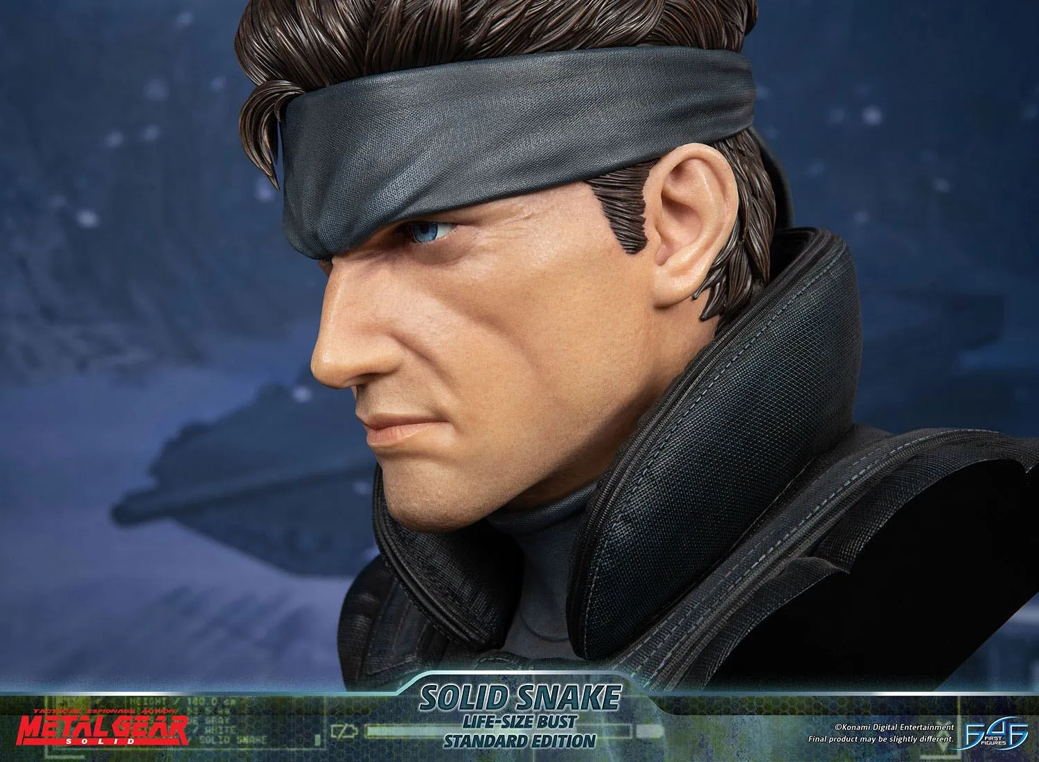 First 4 Figures Metal Gear Solid Solid Snake Life-Size Bust