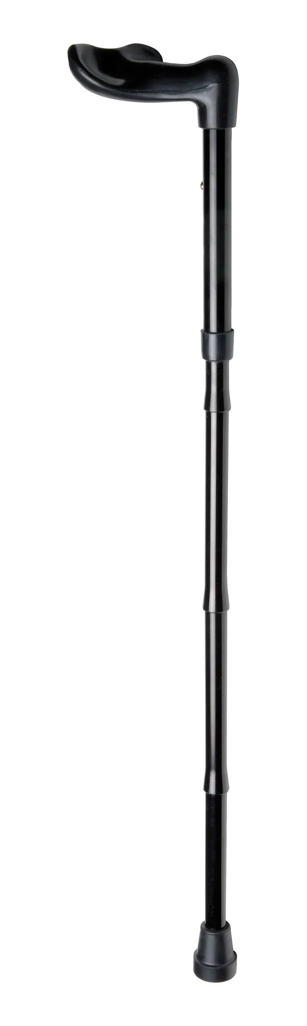 Folding Walking Stick With Fischer Handle - Right Handed