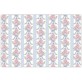 French Blue Bouquet Placemats