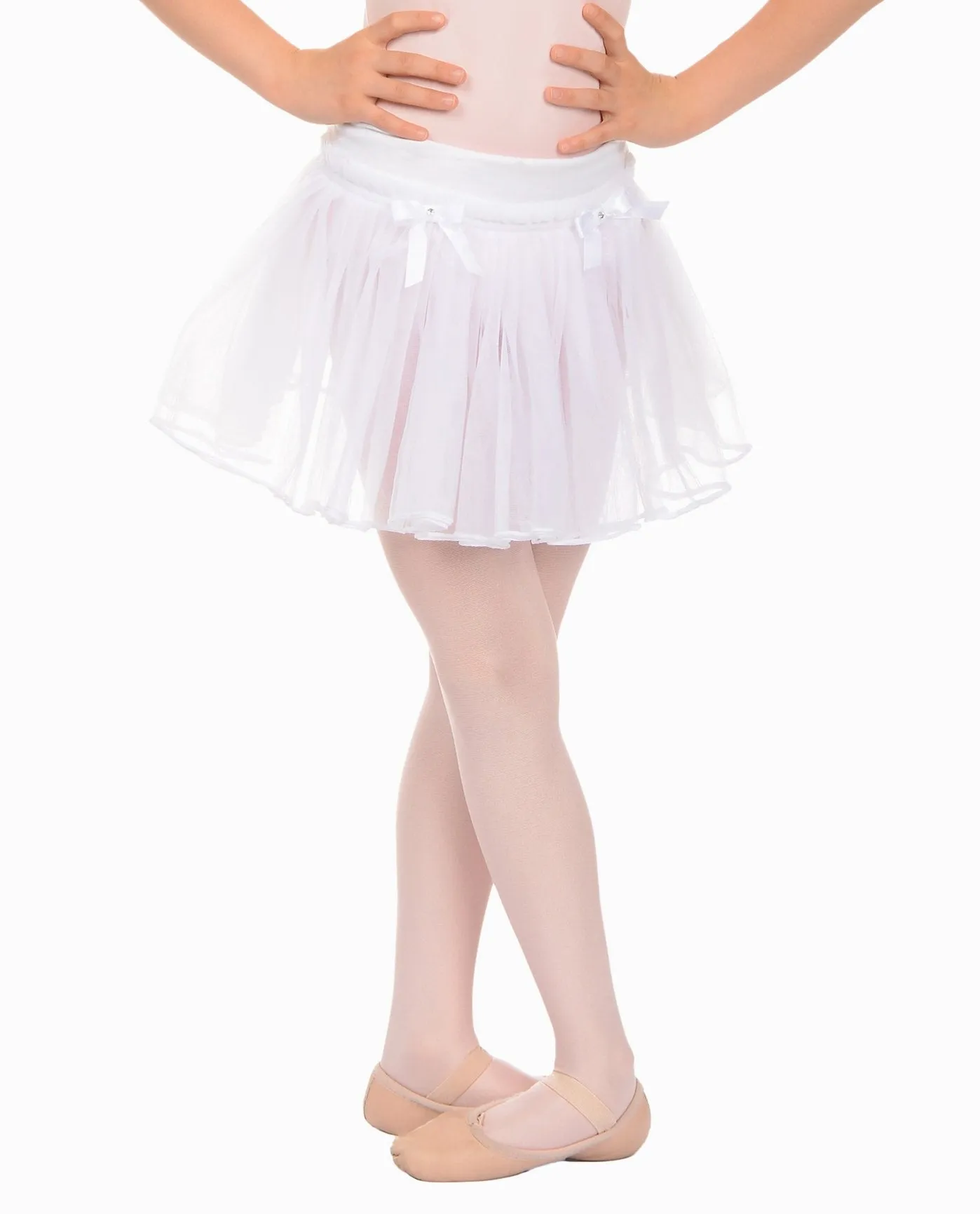 Girl's Pull-On Double Layer Tulle Tutu