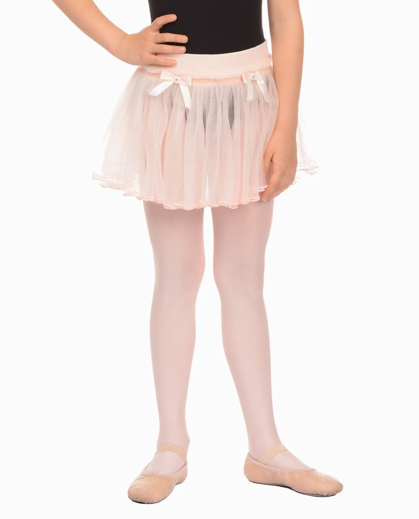 Girl's Pull-On Double Layer Tulle Tutu