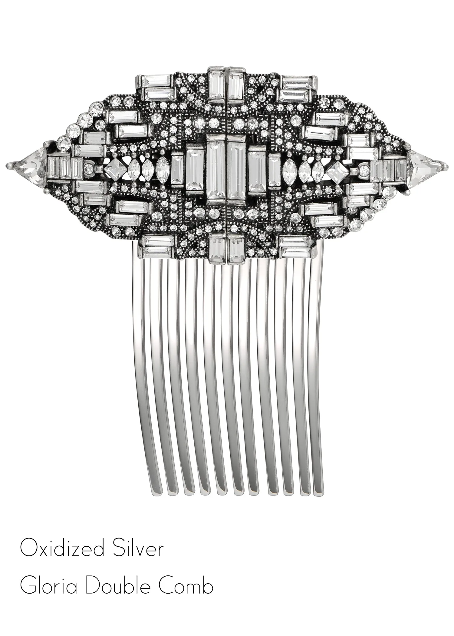 Gloria Double Clip Hair Comb