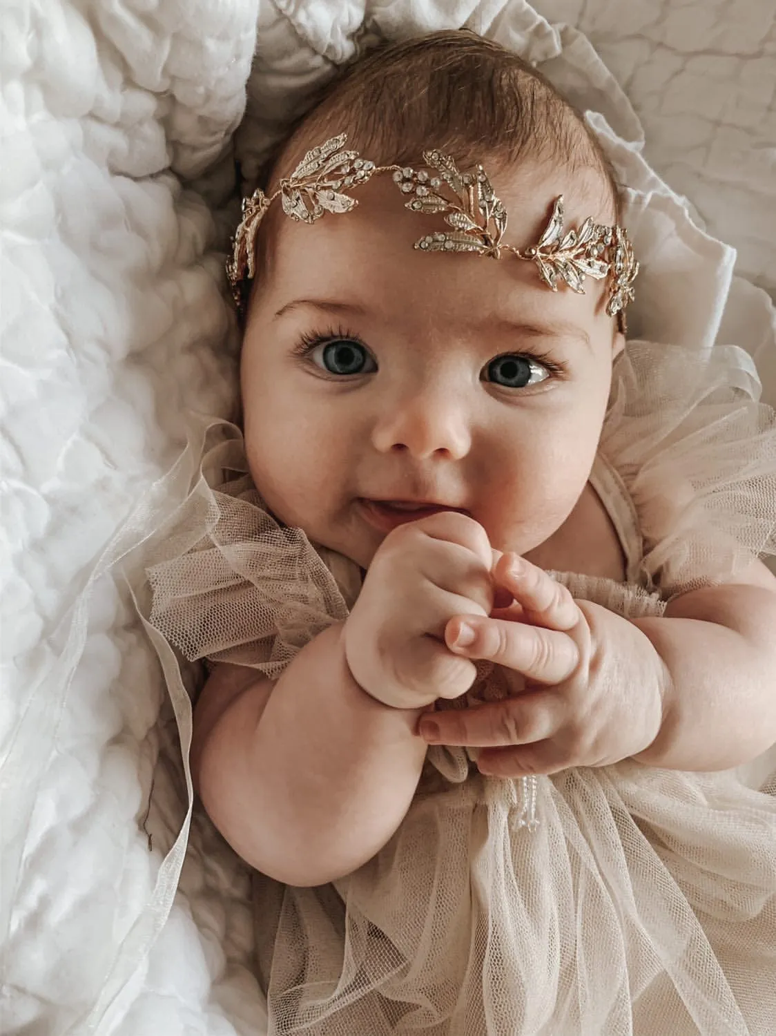 Gold Leaf Hair Garland