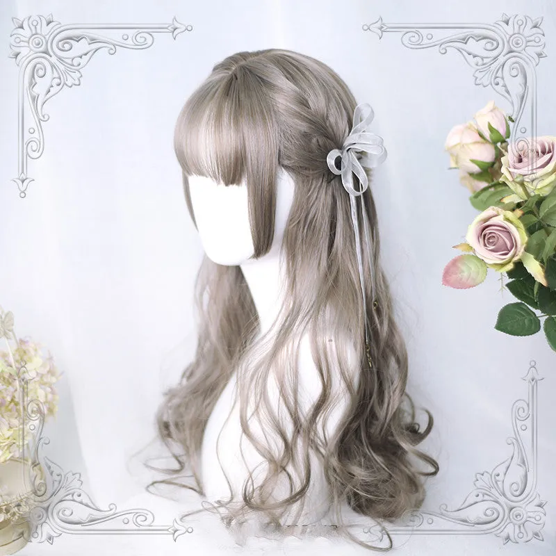 GOLDEN GRAY BIG WAVE WIG BY52901