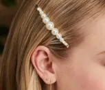 Graduated Gold Pearl Bobby Pin