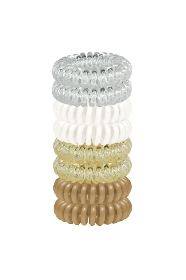 Hair Coils - Pack of 8 (Blonde)