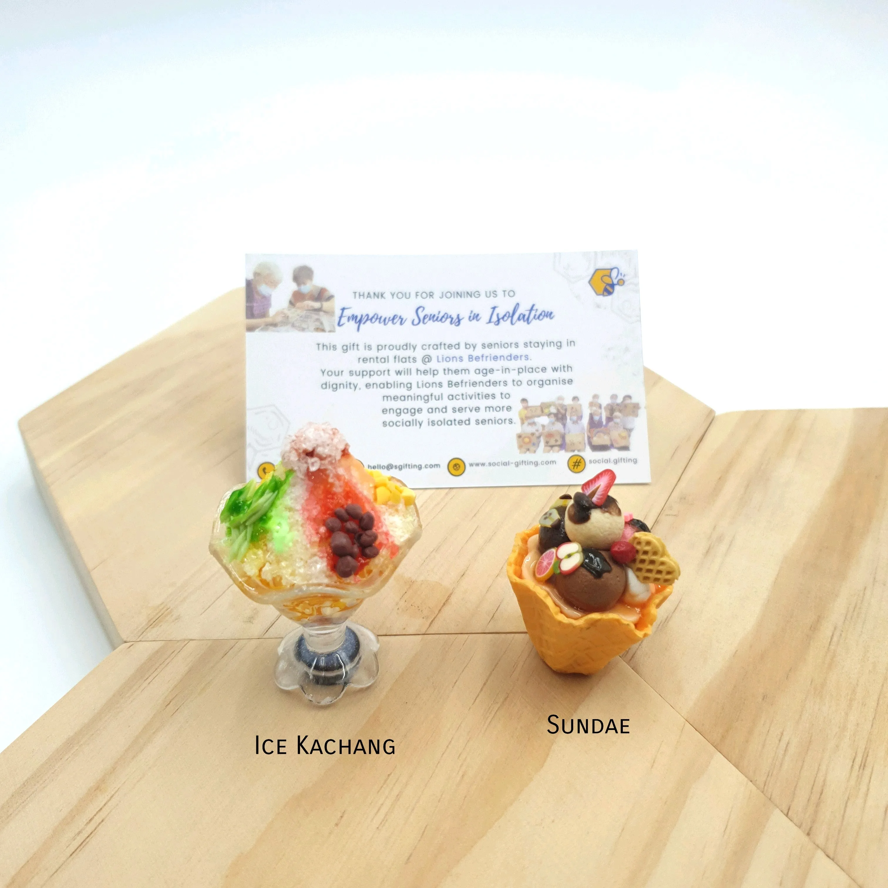 Handmade Miniature Food Platter Magnet (2)