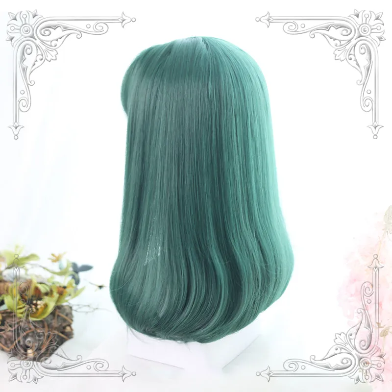 HARAJUKU LOLITA DARK GREEN WIG BY31012