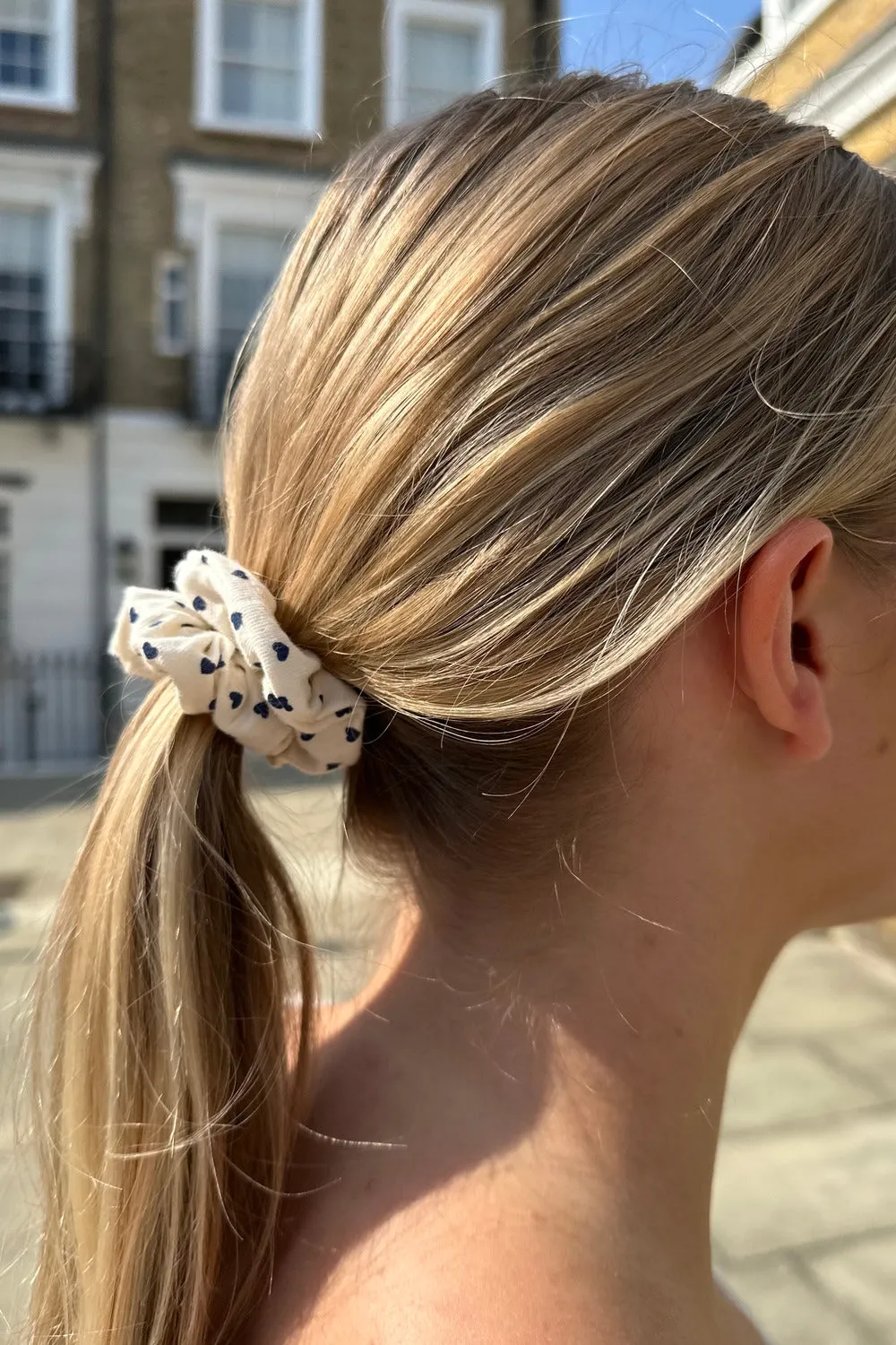 Heart Scrunchie