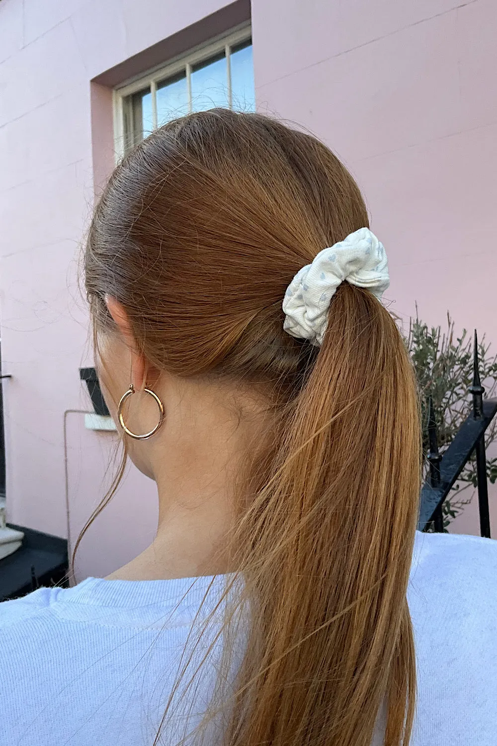 Heart Scrunchie