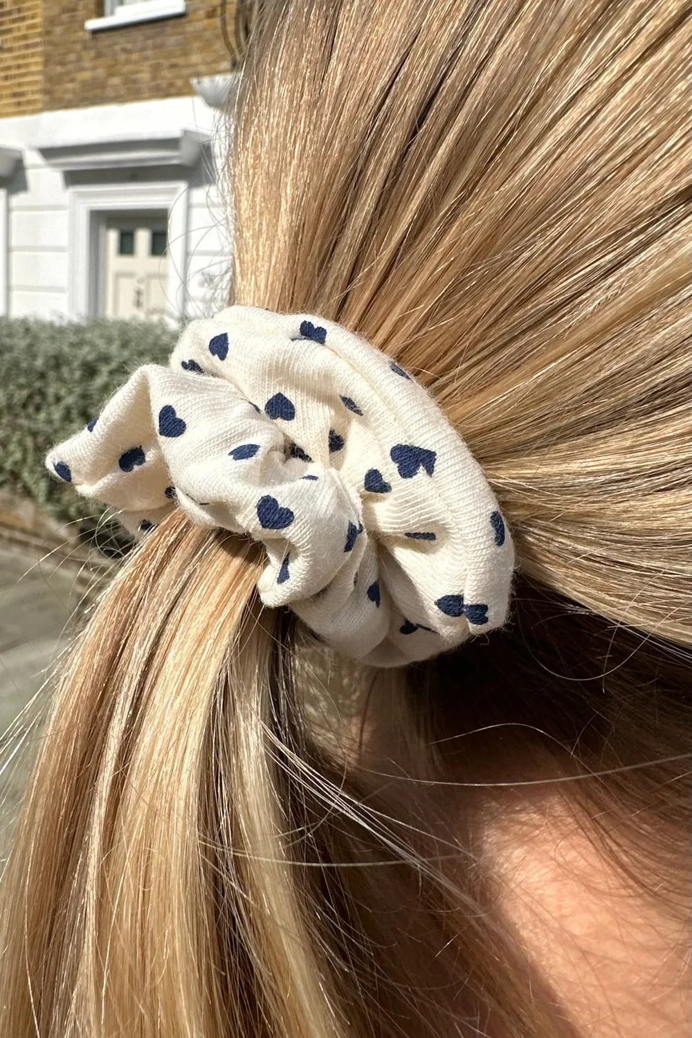 Heart Scrunchie