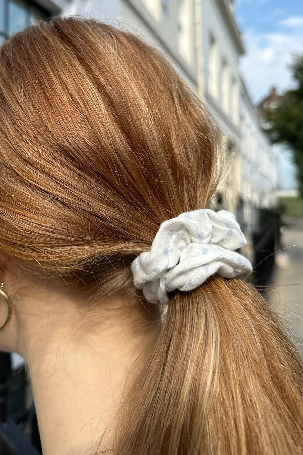 Heart Scrunchie