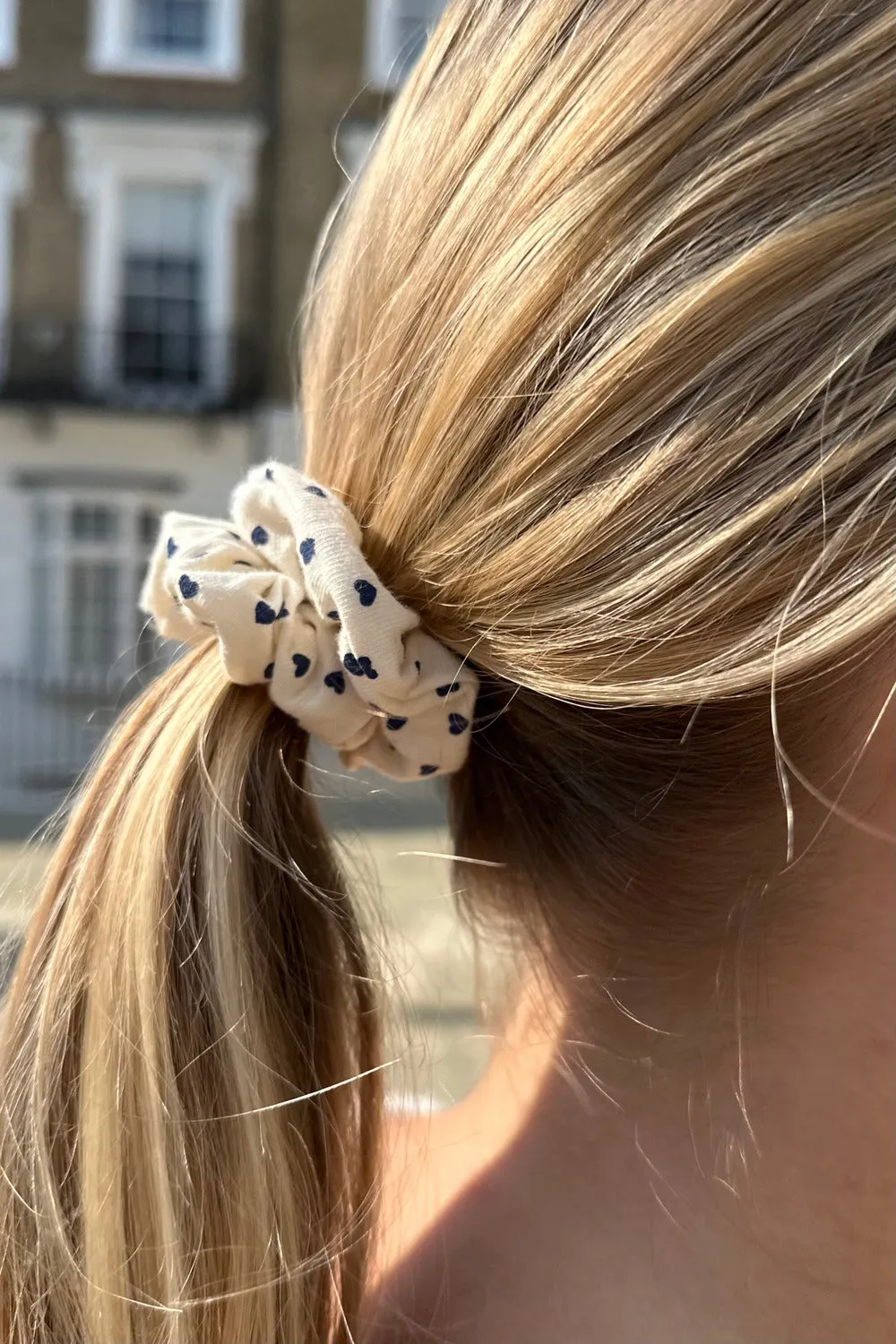 Heart Scrunchie