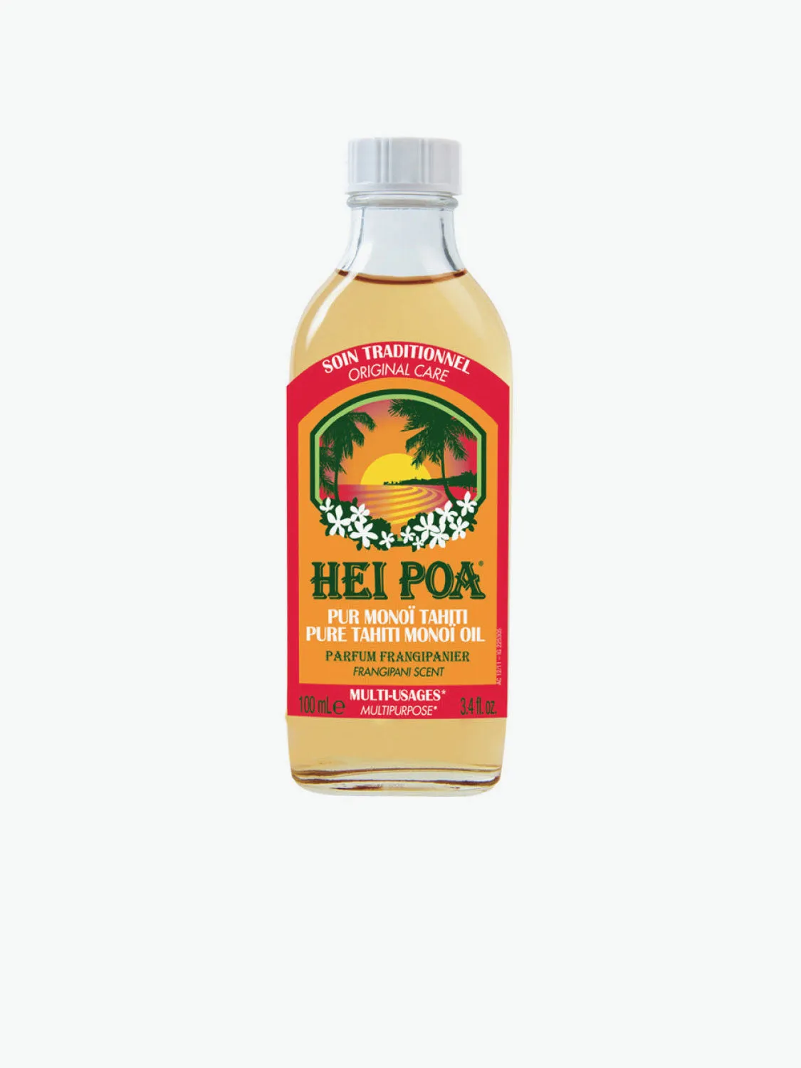 Hei Poa Pure Tahiti Monoi Oil Frangipani