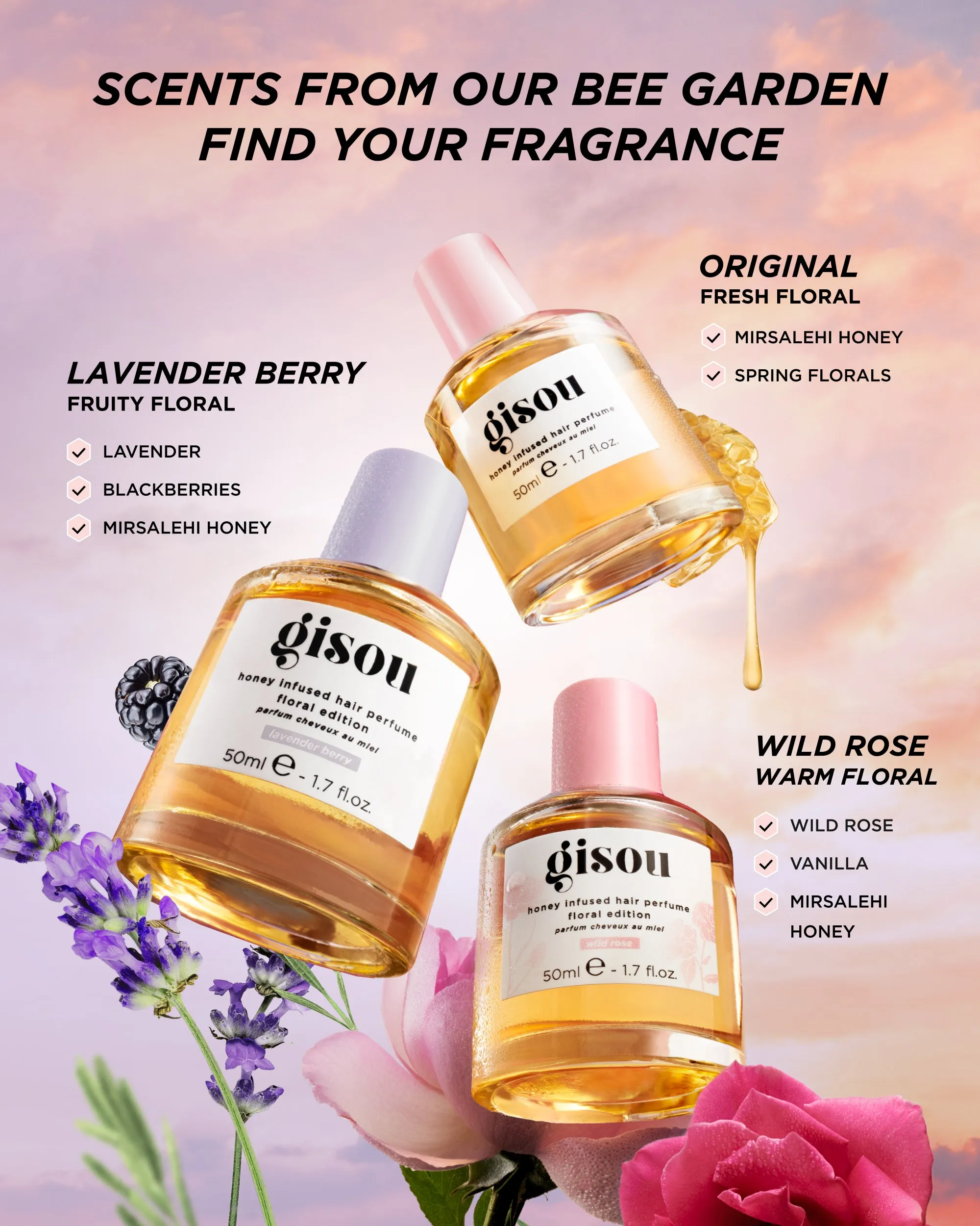 Honey Infused Hair Perfume