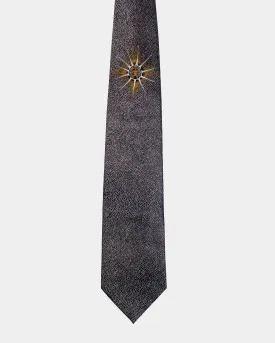 Jean Paul Gaultier Vintage 2000s Solar Eclipse Designer Tie