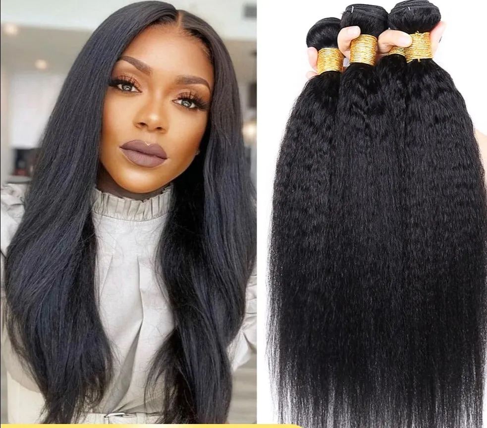 Kinky Straight Hair Bundles