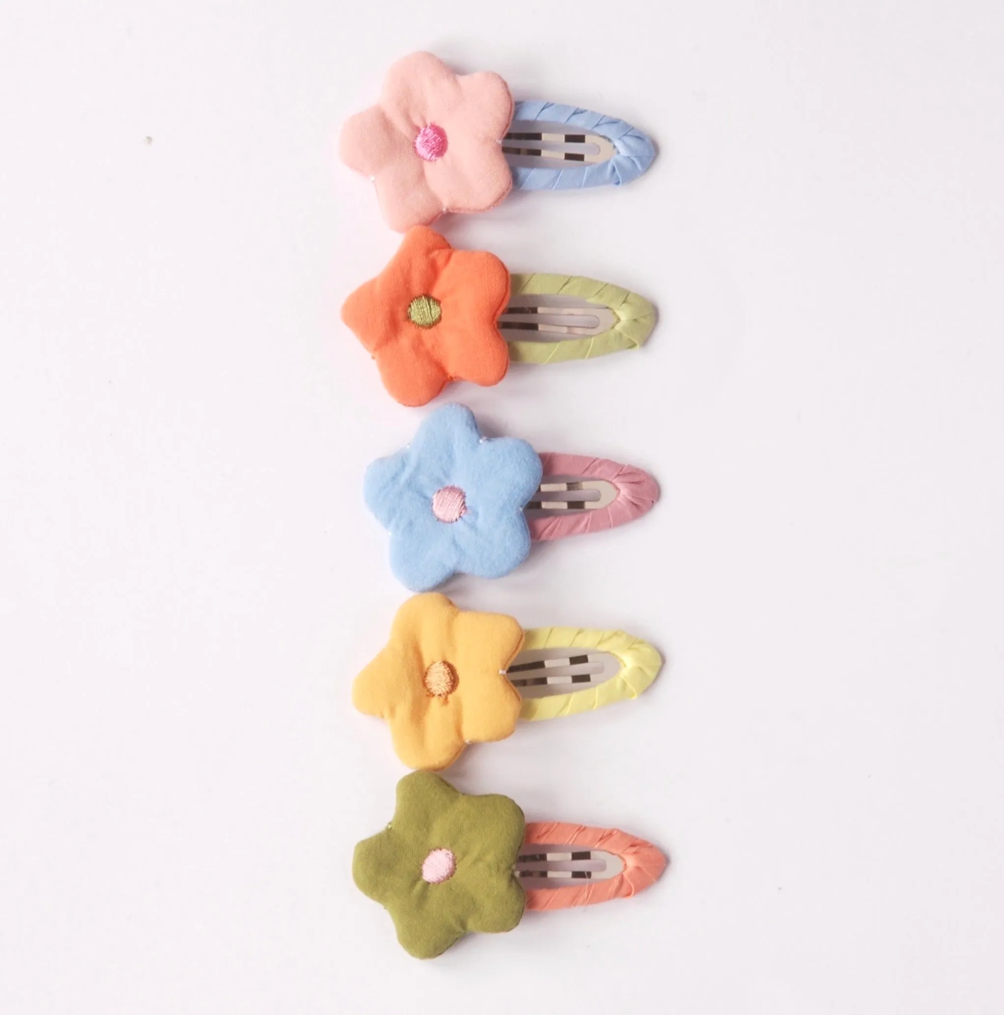 Kit & Kate Sakura Children's Hair Clips - Blue