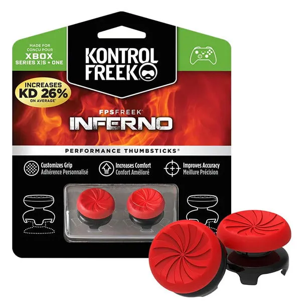 KontrolFreek FPS Freek Inferno Thumbsticks for Xbox X|S & One Blister Kit