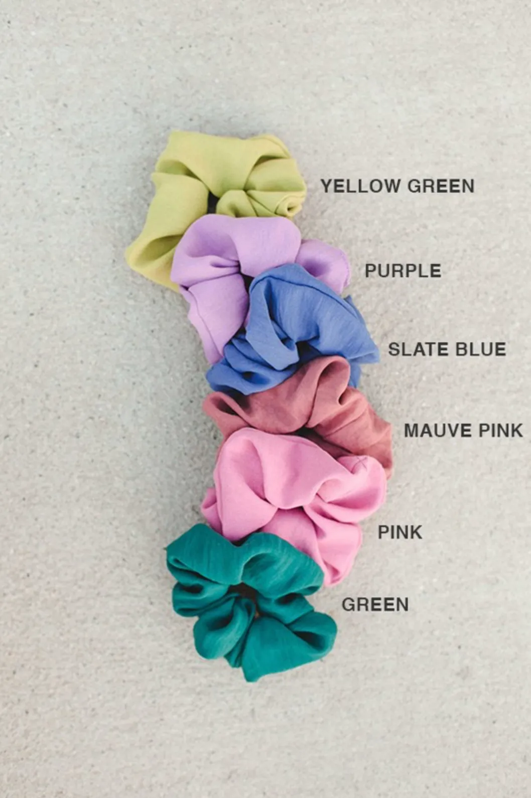 Lime Green Scrunchie